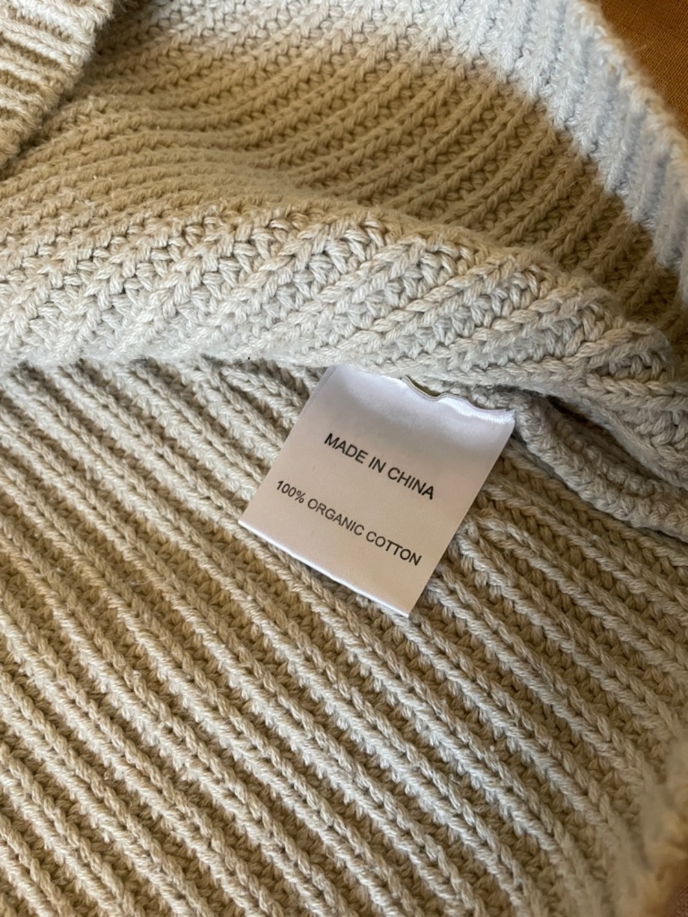 Cotton Fisherman Sweater - Picture 3 of 5